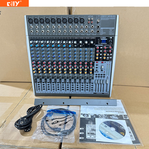 มิกเซอร์ X2442USB 24 ช่องสัญญาณ 4/2-Bus พร้อมโปรเซสเซอร์มัลติเอฟเฟค 24 บิต ไมค์พรีแอมป์ <span class=keywords><strong>XENYX</strong></span> 10 ตัว พร้อมพอร์ต USB 2.0/อินเตอร์เฟสเสียง รองรับพลังแฝง 48V - Product Image 1