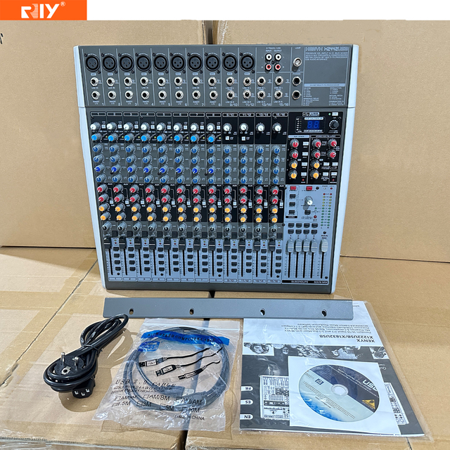 X2442USB 24 Channel 4/2-Bus Mixer 24-Bit Multi-FX Processor 10 XENYX Mic Preamps with USB 2.0/Audio Interface 48V Phantom Power
