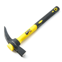 Manche en fibre de verre outils à main en acier marteau à griffes de style espagnol