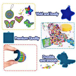 Wholesale Price Diy Hot Products Kids Educational Toys 5Mm Pegboard Perler Hama Fuse <b>Beads</b> <b>Kit</b> Set - Product Image 6