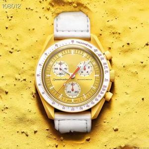 Orologio al Quarzo <span class=keywords><strong>di</strong></span> Lusso Cronografo a Sei Lancette con Quadrante Acrilico Luminescente Diametro 42mm per Uomo e Donna - <span class=keywords><strong>Programma</strong></span> Nordich Moon Mercury VSF - Product Image 2
