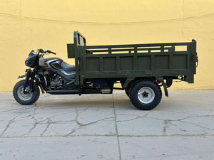 Motocicleta de Carga de 350cc, Triciclo de Carrocería Abierta, Motor Refrigerado por Agua, Arranque Eléctrico, 50-70km/h - Product Image 2