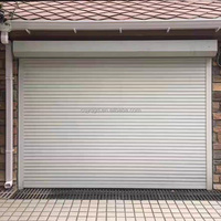 Volet roulant électrique en aluminium bon marché Stockage automatique de porte de garage Portes manuelles à volet roulant