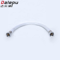 Tuyau flexible et raccords de conception la plus récente, tuyau de douche en PVC, tuyau de plomberie tressé en acier inoxydable pour salle de bain