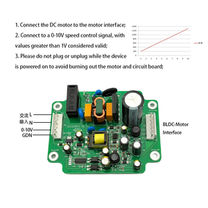 ระบบควบคุมมอเตอร์ไร้แปรงถ่าน 220V พัดลมแปลงความถี่ ควบคุมเครื่องปรับอากาศ - Product Image 4