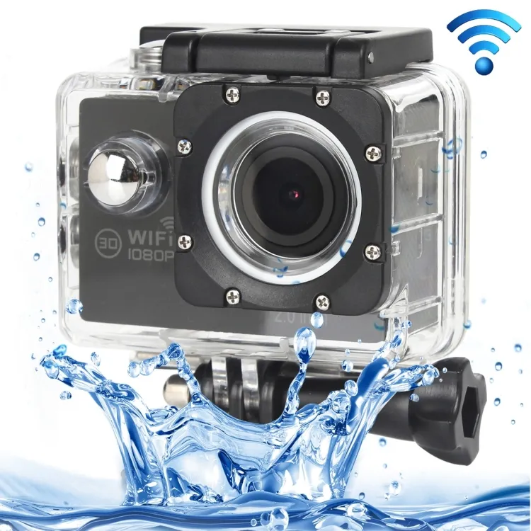 Dropshipping 1080P taşınabilir WiFi su geçirmez spor kamera 2.0 inç eylem kamera kamera