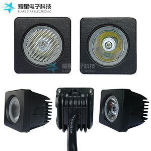 ไฟ LED 10w สำหรับรถยนต์ ไฟสปอตแบบสี่เหลี่ยม โคมไฟอลูมิเนียมอัลลอยด์ สำหรับรถออฟโรด รถบรรทุก รถวิศวกรรม - Product Image 4
