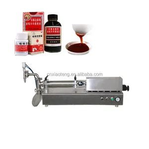 semi automatic liquid filling machine for honey bottle Juice cream oil