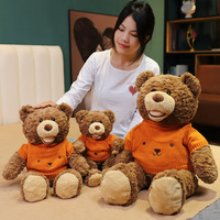 Peluche Ours Teddy Baby Belle avec pull, jouet en peluche, poupée, coussin à câliner