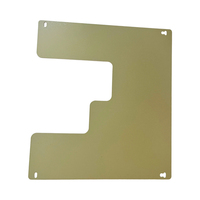 Coque en métal chromé personnalisée OEM ODM, fabrication de tôles métalliques de haute précision, fournisseur d'usine sur mesure