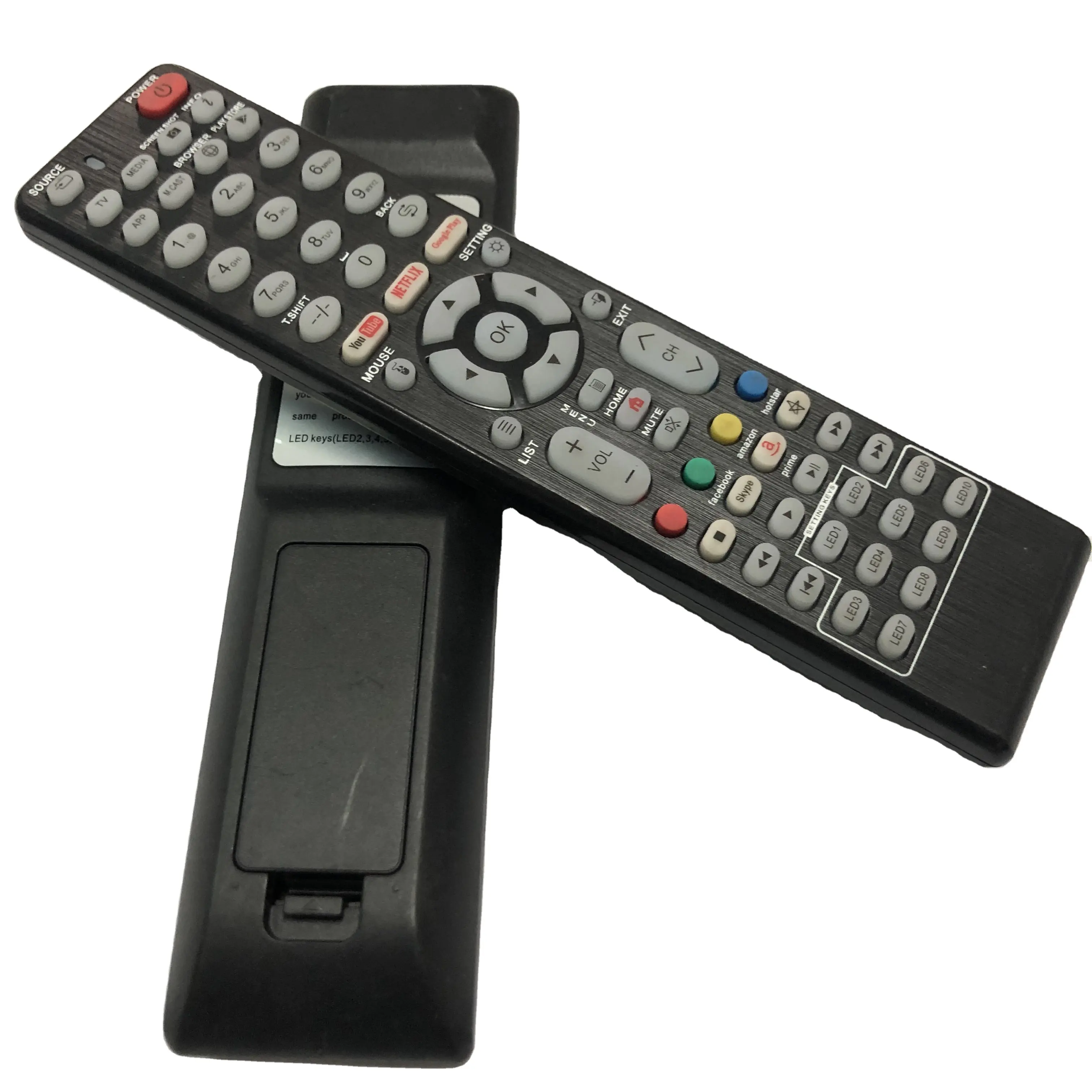Universal LCD TV remote control
