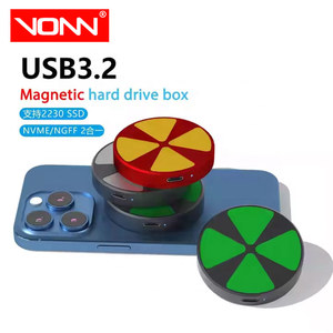 Bán Buôn Loại C 2230 M.2 Từ Ổ Cứng Bao Vây Nhôm Ng FF/Nvme Dual-Giao Thức 20G Từ <span class=keywords><strong>HDD</strong></span> Trường Hợp Đối Với <span class=keywords><strong>iPhone</strong></span> - Product Image 1