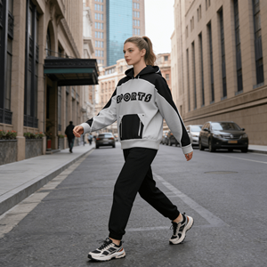 Felpe e Maglioni di Lusso Stampati per Donna, Stile Casual, 96% Poliestere 4% Spandex, Traspiranti, Ecologici, Antipiega - Product Image 3