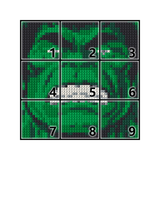 Ensembles de blocs de construction Pixel Art 48X48 points briques 1x1 plastique ABS Portraits muraux bricolage décor à la maison Compatible avec LOGO jouets cadeaux