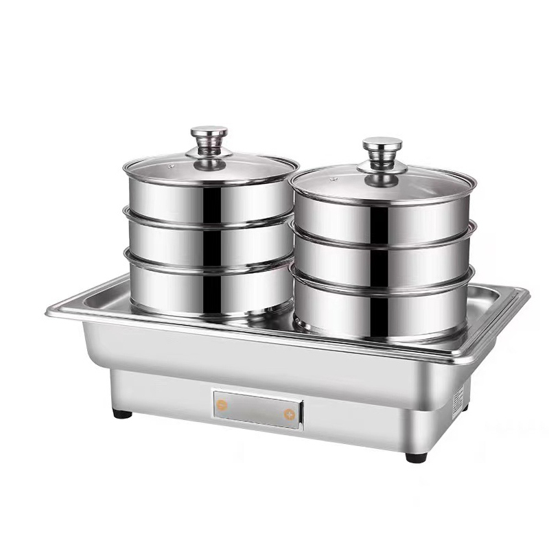 Electric Commercial Food Steamer Buffet Food