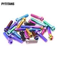 Baut Flens Titanium Hex Torx Kelas 5 M10 Baut Sepeda Sekrup Motor Baut Flens Titanium oleh Pytitans