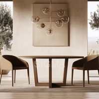 Mobilier de salle à manger de bonne qualité ensemble de table à manger moderne table à manger et chaises en bois