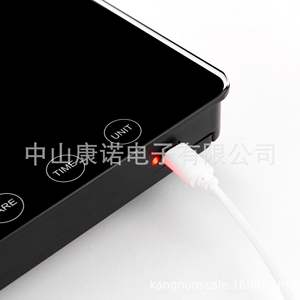 Báscula Electrónica de Alta Precisión Recargable por USB de 3 kg/0,1 g, Báscula Digital de Cocina Estilo Americano para Cafeterías - Product Image 2