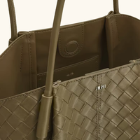 Sac fourre-tout pour femme, livraison rapide, léger, tissé à la main, nouveau design pour filles, été, ouvert, pour les voyages, essentiel au quotidien, JW PEI
