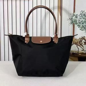 Sac à main de créateur Longxiang avec logo original, grande capacité, en nylon imperméable, style dumpling, sac bandoulière pour femme, idéal pour l'été et les trajets quotidiens - Product Image 5
