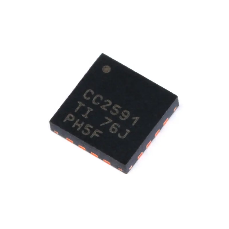 Componentes electrónicos Extensor de rango de RF 2,4 GHz Chip transceptor inalámbrico CC2591 CC2591RGVR