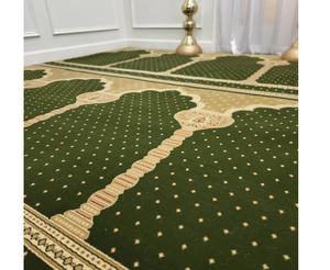 The Huge Manufacturer Provides the Affordable Luxury 100% Polyester Printed or Hand Tufted Muslim Masjid Prayer Carpet Rug Wall - Product Image 3