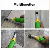 Outil de finition pour carreaux céramiques, Meuleuse d'angle électrique 15000 tr/min pour débavurage, découpe, polissage et nettoyage de joints