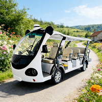 Navette touristique électrique DAOD Panda Design, 14 passagers, pour parc à thème, complexe hôtelier, zoo, autonomie de 200 km
