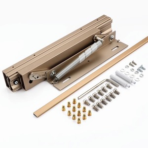 Aluminum Alloy <b>Drawer</b> <b>Slide</b> 36 In Full Extension Retractable Sliding Rail For Cabinet <b>Drawer</b> Minimalist Design - Product Image 1