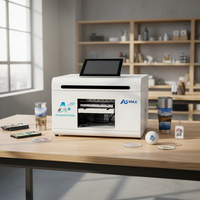 Printer Flatbed UV A5 Baru dengan Fungsi Pemindaian AI untuk Pencetakan Kustom DIY pada Bola Golf, Pulpen, dan Kartu Plastik