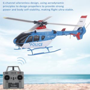 Helicóptero RC ERA C123 Brushless, Nuevo <span class=keywords><strong>Modelo</strong></span>, Accionamiento Directo, Monopala, Sin Alerón, 6 Canales, Doble Flujo Óptico 3D, Juguete EC135 - Product Image 6