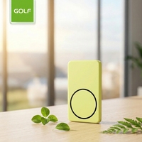Chargeur portable au lithium avec écran LED, vente en gros, charge rapide PD 20W, câble intégré, aimant, batterie externe sans fil 5000mAh
