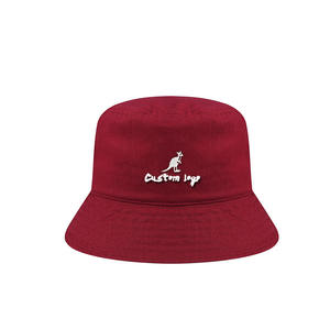 หมวกชาวประมงปักลายแบบสบายๆ ระบายอากาศได้ดี ซักแล้วใส่ได้ ออกแบบจากโรงงาน ผลิตตามสั่ง ทำจากผ้าฝ้าย 100% - Product Image 3