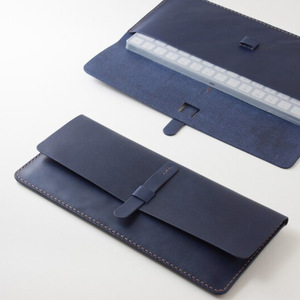 Bolsa antipolvo para teclado de cuero PU personalizada, bolsa para teclado de estilo retro japonés, bolsa de almacenamiento para periféricos de teclado mecánico. - Product Image 1