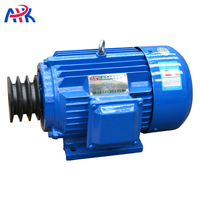 Moteur électrique industriel à induction à cage d'écureuil 4 pôles 10kW-100kW 480V, à engrenages, bobinage en cuivre, entièrement fermé