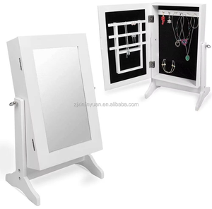 <span class=keywords><strong>Europe</strong></span> marché E1 MDF maquillage organisateur bijoux amour miroir debout avec certificat - Product Image 5