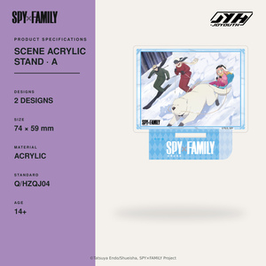 Joyouth Official Licensed <strong>SPY</strong> <strong>X</strong> <strong>FAMILY</strong> 59x74mm Acrylic Stand <strong>Anime</strong> Character Desktop Display Collectible Merchandise Wholesale - Product Image 5