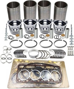 Kit de révision et de réparation de moteur diesel ORIGINAL D7D D7E avec chemises de cylindre, garantie 1 an, références des pièces - Product Image 1