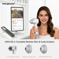 Sistema de Imagenología Capilar con IA Sokingbeauty 200x para Salones, Visualiza el ROI del Tratamiento, Pantalla de 13.3 Pulgadas, Herramienta de Consulta Profesional, 2 Años de Garantía