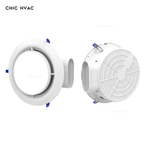 Ventilateur d'extraction de plafond LED silencieux pour toilettes, 275 mm, mince, certifié CE, pour petits <span class=keywords><strong>WC</strong></span> en Australie - Product Image 3