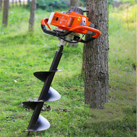 Machine de forage au sol, machine de forage de trous ronds, machine de plantation d'arbres, outil de creusement de trous, entièrement automatique