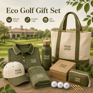 Set de Regalo Premium Personalizado para Equipos de Golf: Camisetas, Gorras, Mochilas, Paraguas, Guantes, Toalla, Botella de Agua, Pelotas de Golf para Marketing Corporativo - Product Image 2