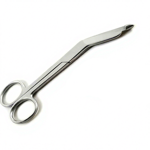 Nuevo Juego de Tijeras para Vendajes Lister Manuales de 14 cm, Pinzas Quirúrgicas de Acero Inoxidable, Primeros Auxilios, Certificación CE, Reutilizables - Product Image 1