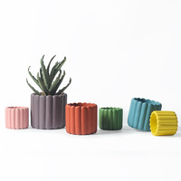 Pots de ciment pour plantes d'intérieur à prix abordable