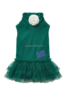 Robe tutu verte de luxe pour chien Jaypet pour Halloween avec <span class=keywords><strong>rose</strong></span> en coton doux, vêtements pour animaux de compagnie pour petites races <span class=keywords><strong>Chihuahua</strong></span> - Product Image 2