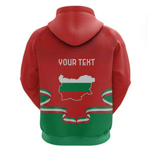 Jour de la libération de la Bulgarie Fabricant de sweat à capuche zippé Imprimé sur <span class=keywords><strong>Deman</strong></span> Lions Mascotte Veste imprimée Pull à capuche lourd pour hommes - Product Image 2