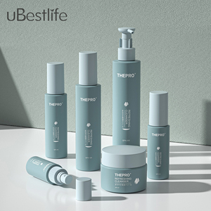 Precio de fábrica <span class=keywords><strong>QPA</strong></span> Envase de cosméticos vacío 30ml 50ml 80ml100ml120ml Botella de plástico Tónico facial y loción Envase de protección solar - Product Image 2