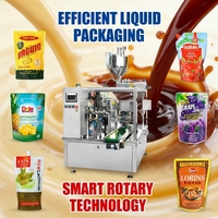 Vloeibare Jelly Saus Fruit Sap Ketchup Honing Olie Crème Ritszak Doypack Wasmiddel Staande Voorgemaakte Zak Verpakkingsmachine