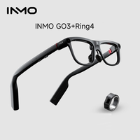Lunettes intelligentes INMO Go3 AI avec écran tactile OLED de 1,3 pouces, traduction, batterie remplaçable