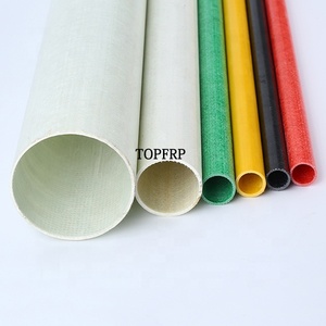 Tube circulaire creux en fibre de verre isolé en matériau composite FRP - Product Image 1
